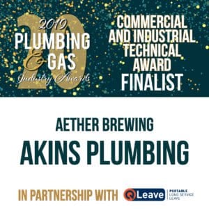 Image of 2019 Plumbing and Gas Industry Awards | Akins Plumbing.