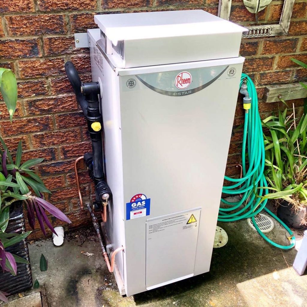 A gas system outside | Featured image on Gas Hot Water Systems.