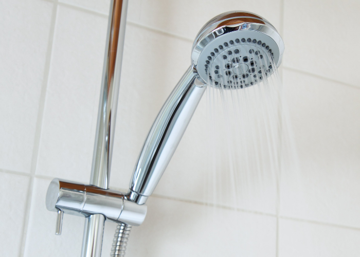 Photo of shower head | Featured image for Hot Water Systems.